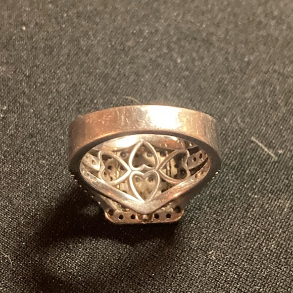 Diamond ring size woman’s 8 - Picture 10 of 12